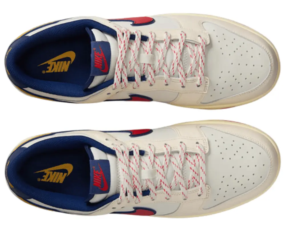 Кроссовки Nike Dunk Low Retro Lettering, кремовый — фото 3