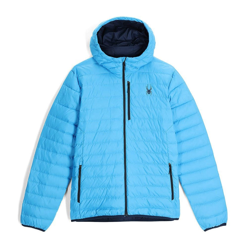 

Пуховая куртка-утеплитель Spyder Zenith с капюшоном (мужская), Aether Blue