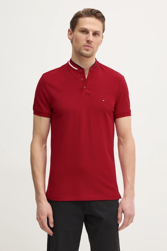 

Поло Tommy Hilfiger, красный
