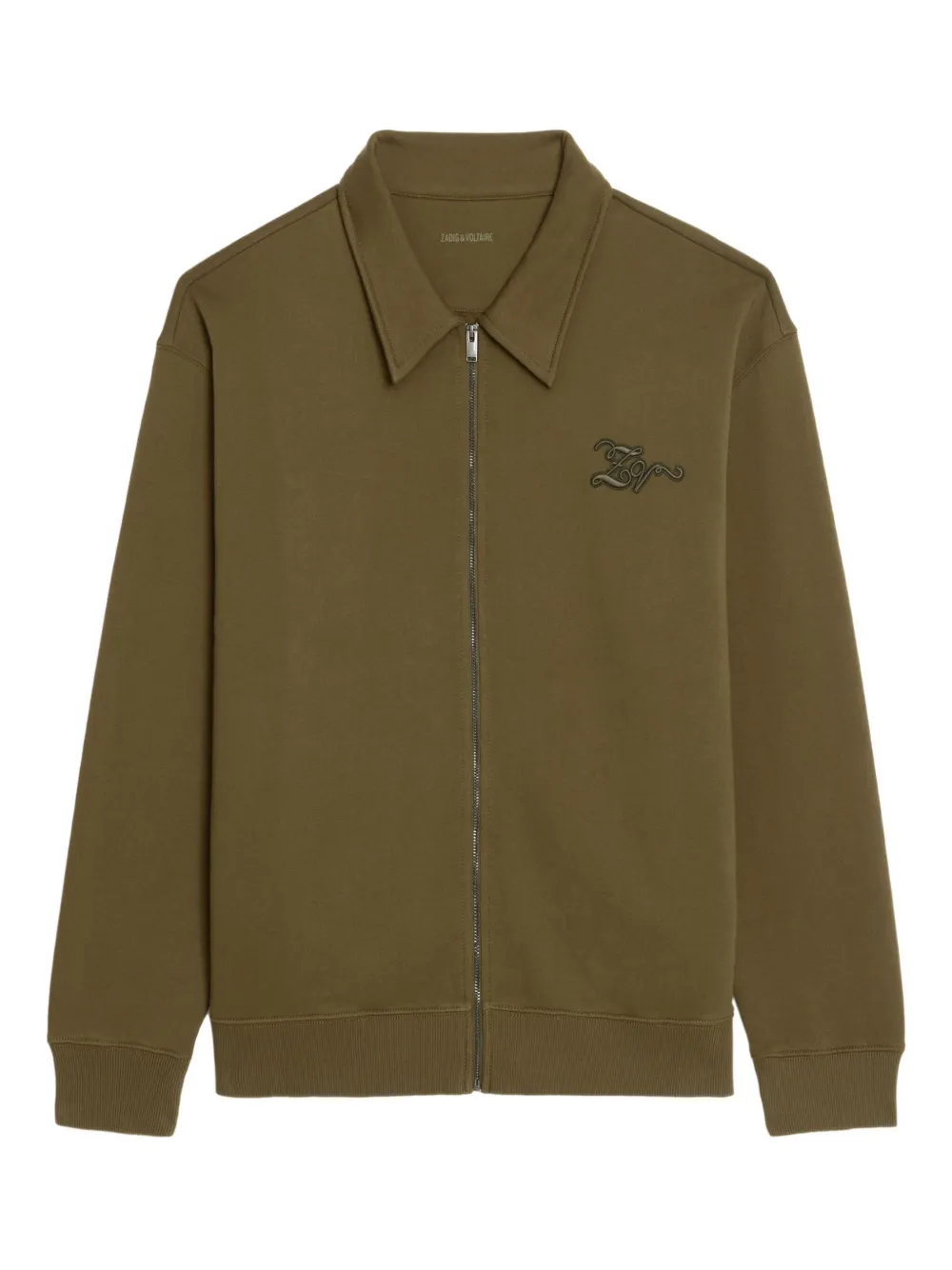 

Свитер Moya на молнии Zadig&Voltaire, зеленый