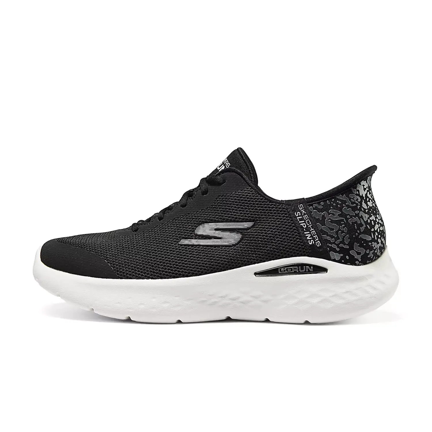 

Кроссовки для бега WOMEN"S GO Series женские с низким верхом, черные/белые Skechers