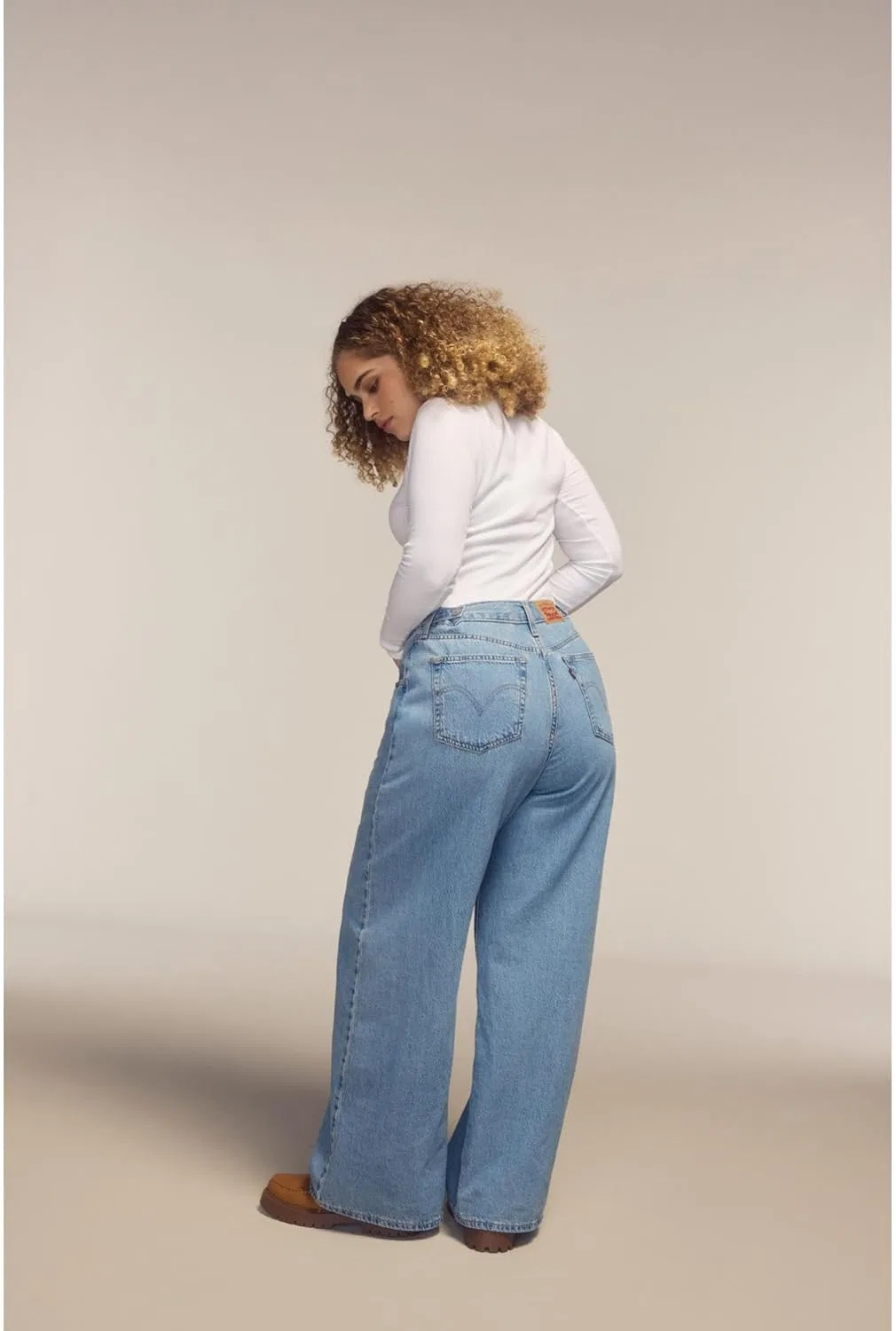Женские джинсы Levi's Cinch Baggy (новые), индиго — фото 3