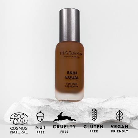 Легкий базовый крем spf 15 MÁDARA Skin Equal, Mocha 100 30 ml — фото 3