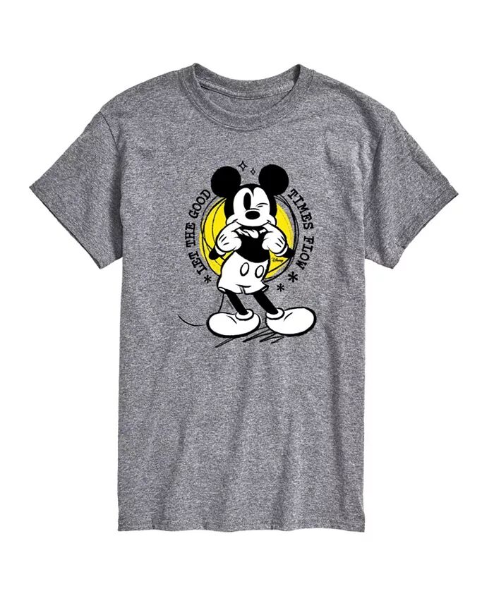 

Мужская футболка с коротким рукавом Disney Mickey Mouse AIRWAVES, серый