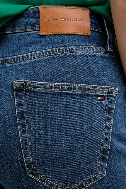 Джинсы bootcut эластичный деним Tommy Hilfiger, синий — фото 4