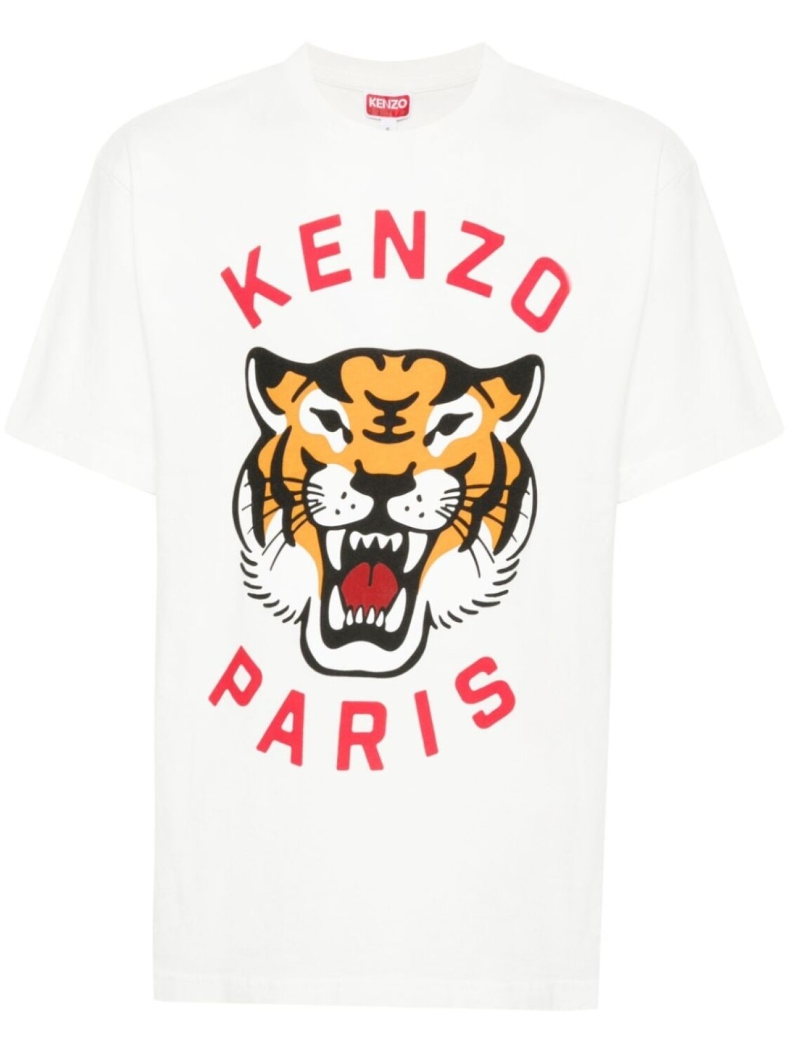 

Kenzo футболка Lucky Tiger, белый