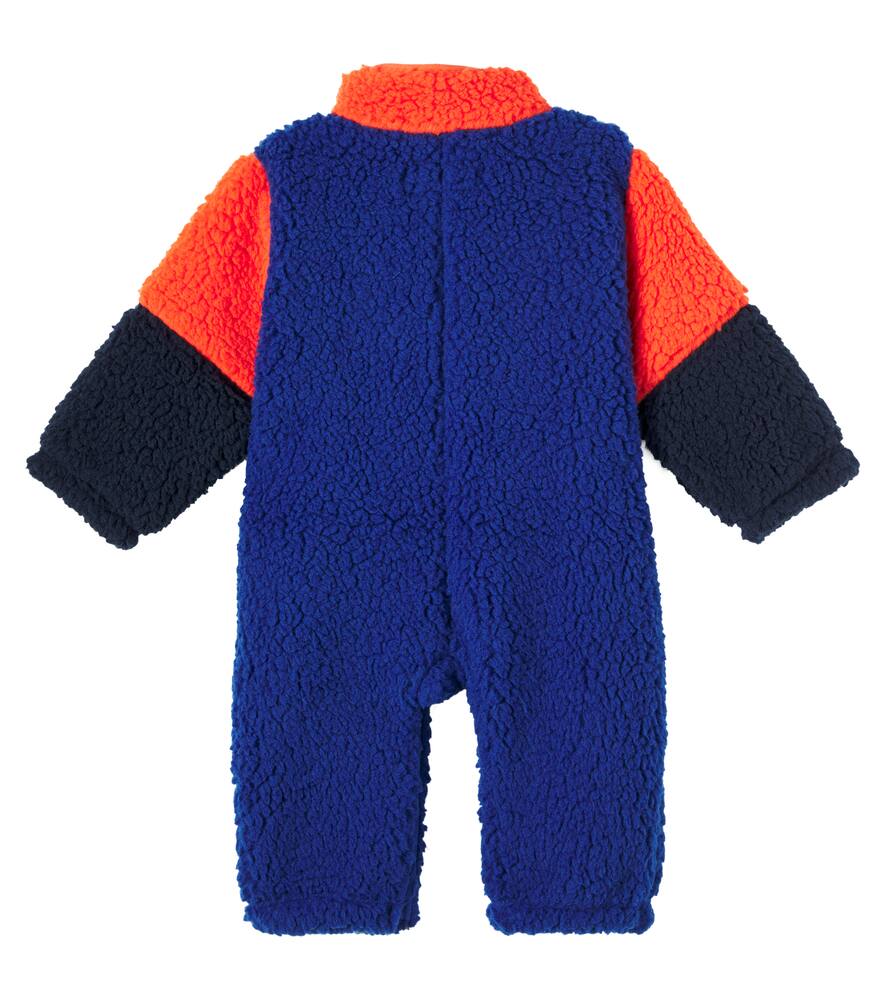 Детский комбинезон с цветными блоками из искусственной овчины Tinycottons, Color Block — фото 2