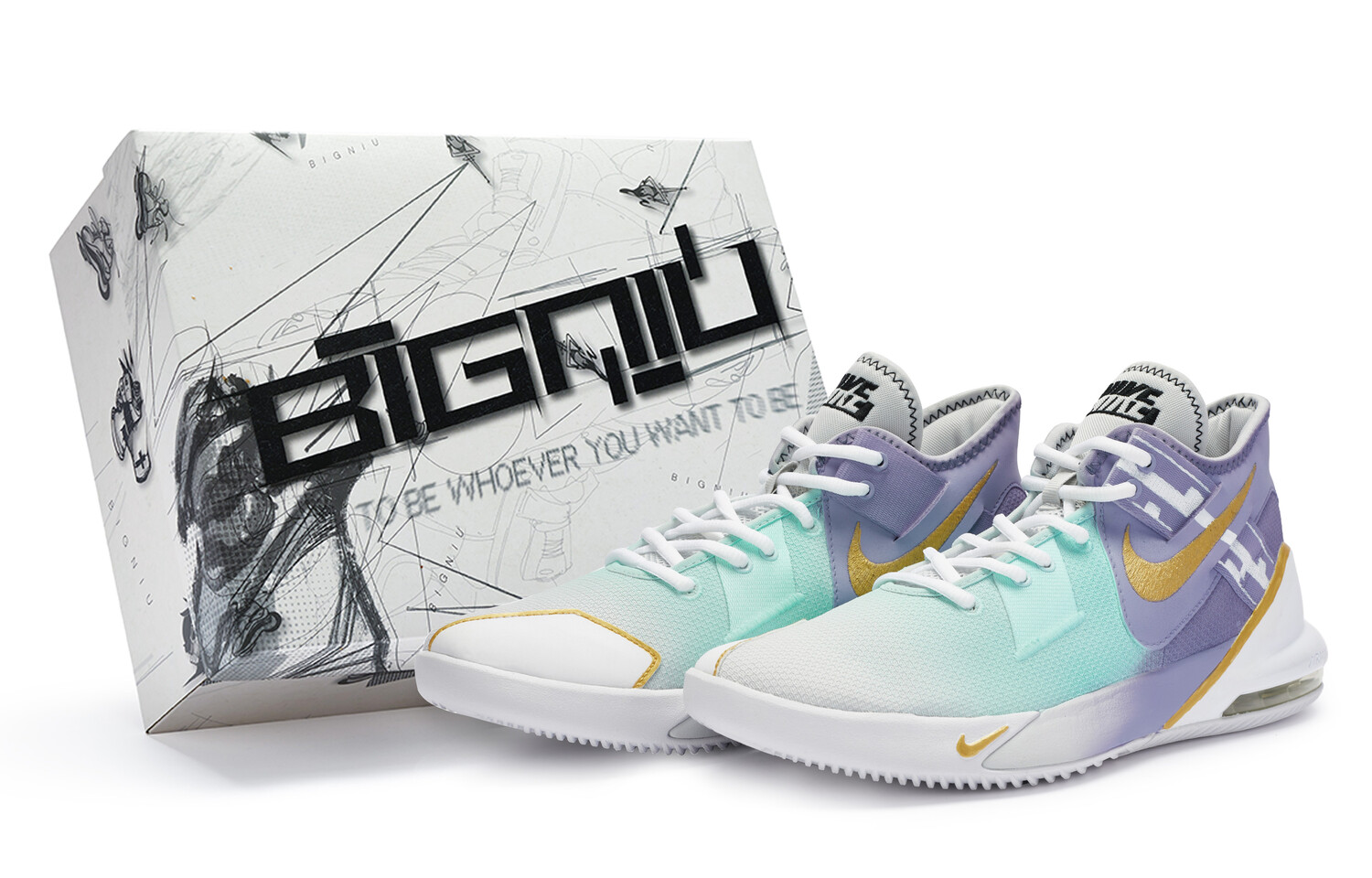 

Баскетбольные кроссовки Air Max Impact для мужчин, средний размер, золотистый Nike