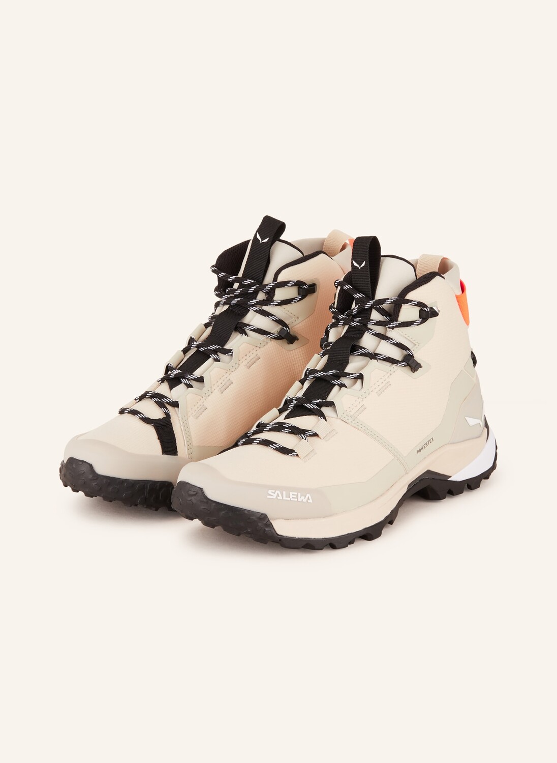 

Треккинговая обувь puez mid powertex SALEWA, кремовый