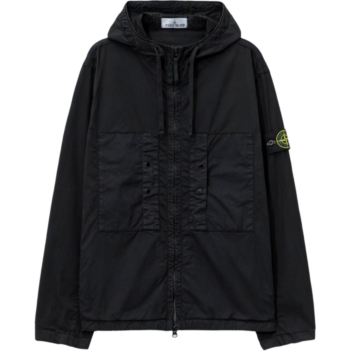 

STONE ISLAND Толстовка с капюшоном, Black
