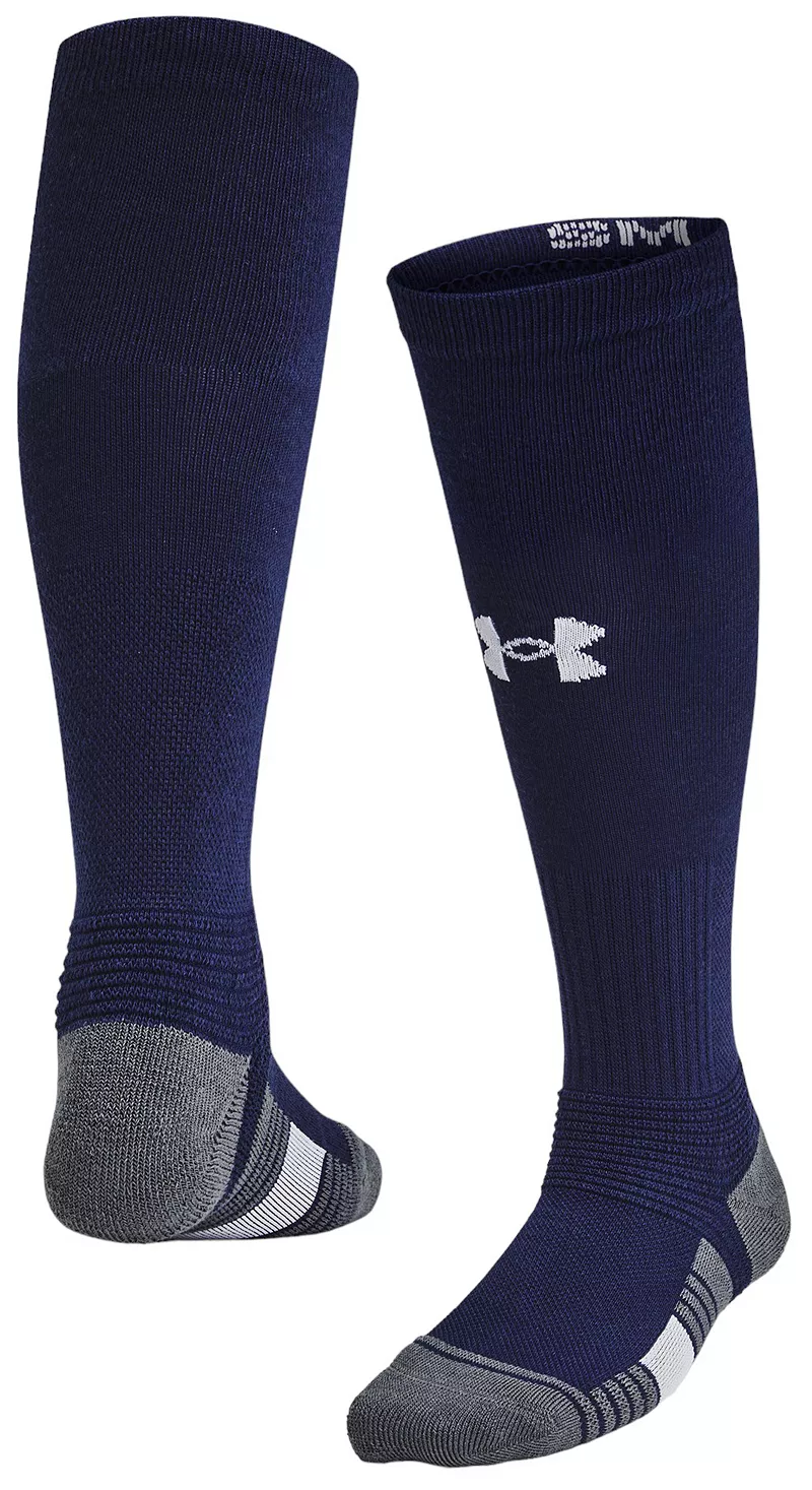 

Носки Under Armour Youth Team OTC, цвет Midnight Navy/Pitch Gray