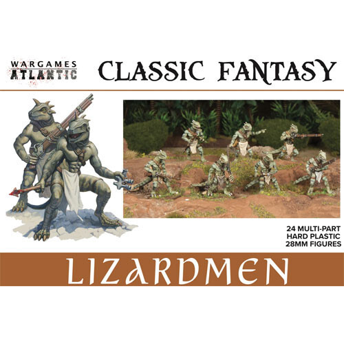 

Миниатюра Wargames Atlantic Classic Fantasy: Lizardmen