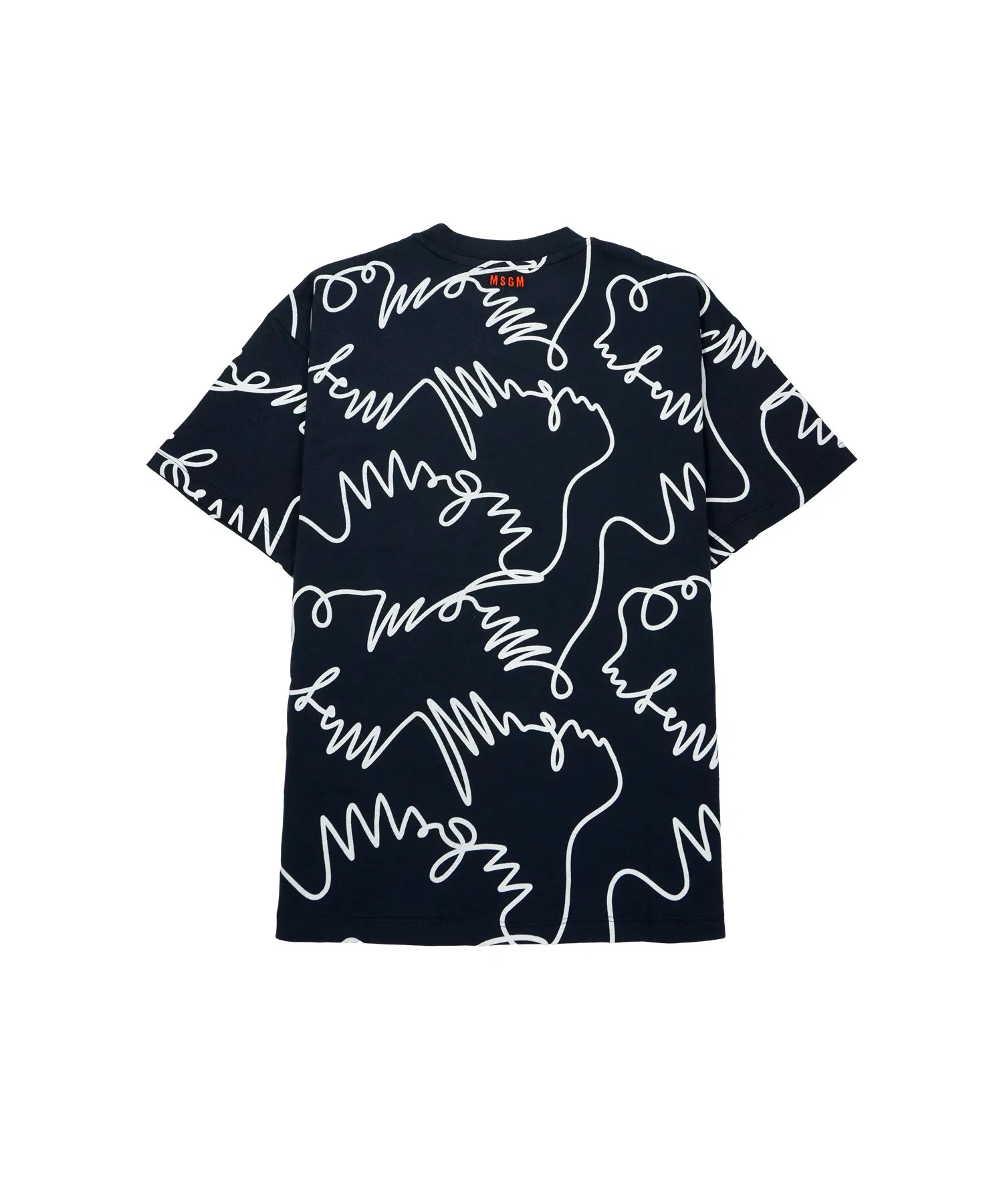 Детская футболка MSGM KIDS с вышивкой логотипа — фото 4