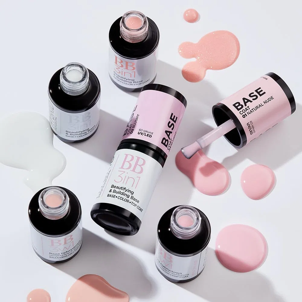 Укрепляющая база для ногтей «Hybrid Professional» №05 Bisquit от Eveline Cosmetics Eveline Cosmetics, 05 — фото 3