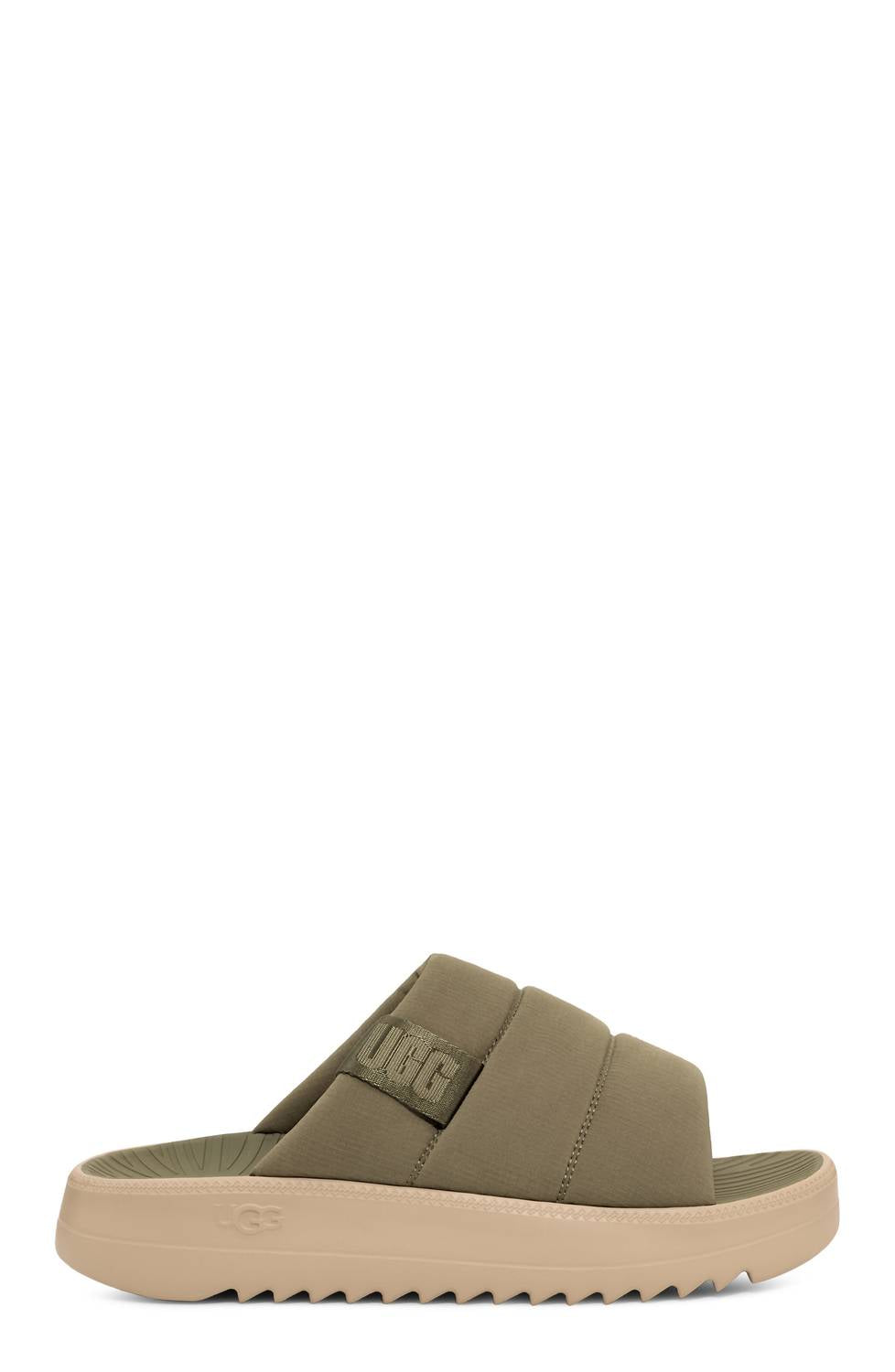 UGG Мужские шлепанцы Maxxer Slide, цвет мохово-зеленый — фото 2