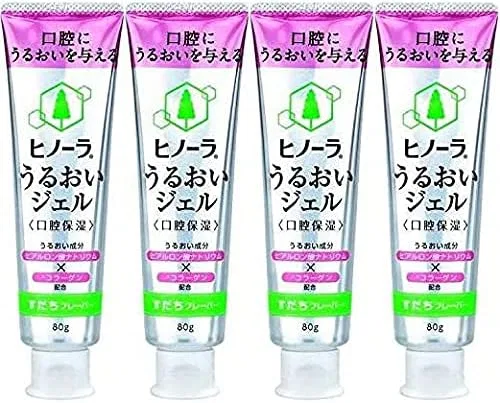 Гель для умывания Otsuka Pharmaceutical — Гель для ухода за полостью рта Hinora Moisturizing Gel, со вкусом судачи, ×, 80 г