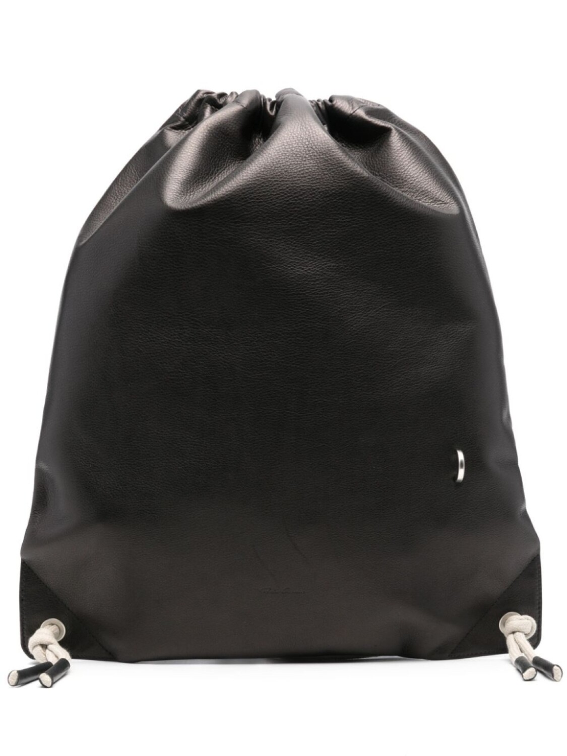 

Кожаный рюкзак Рика Оуэнса Rick Owens, черный