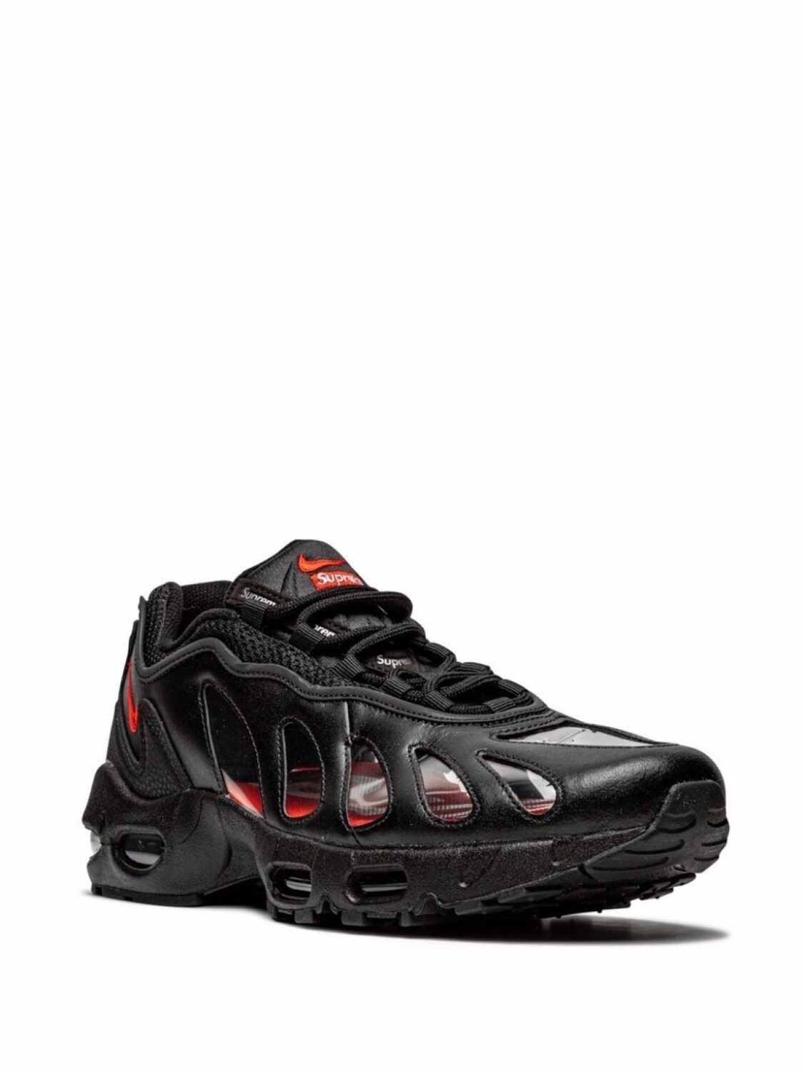Nike кроссовки Air Max 96 из коллаборации с Supreme, черный — фото 2