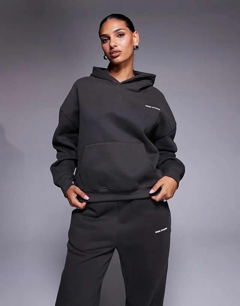 

Худи Simmi London Maeve Essentials в сланцевом цвете