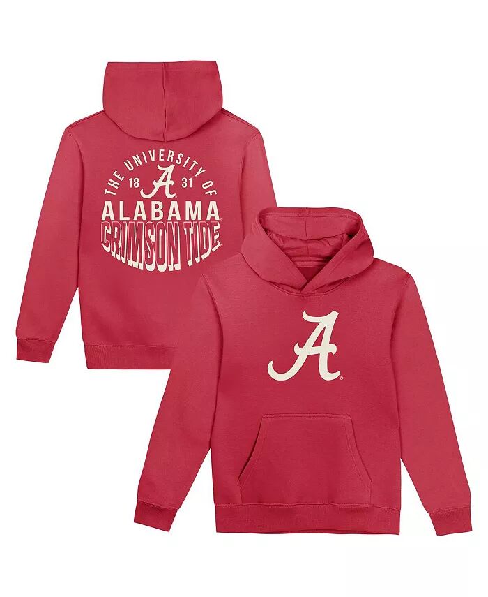 

Толстовка с капюшоном из флиса с надписью «Alabama Crimson Tide Team Banner» для малышей Outerstuff