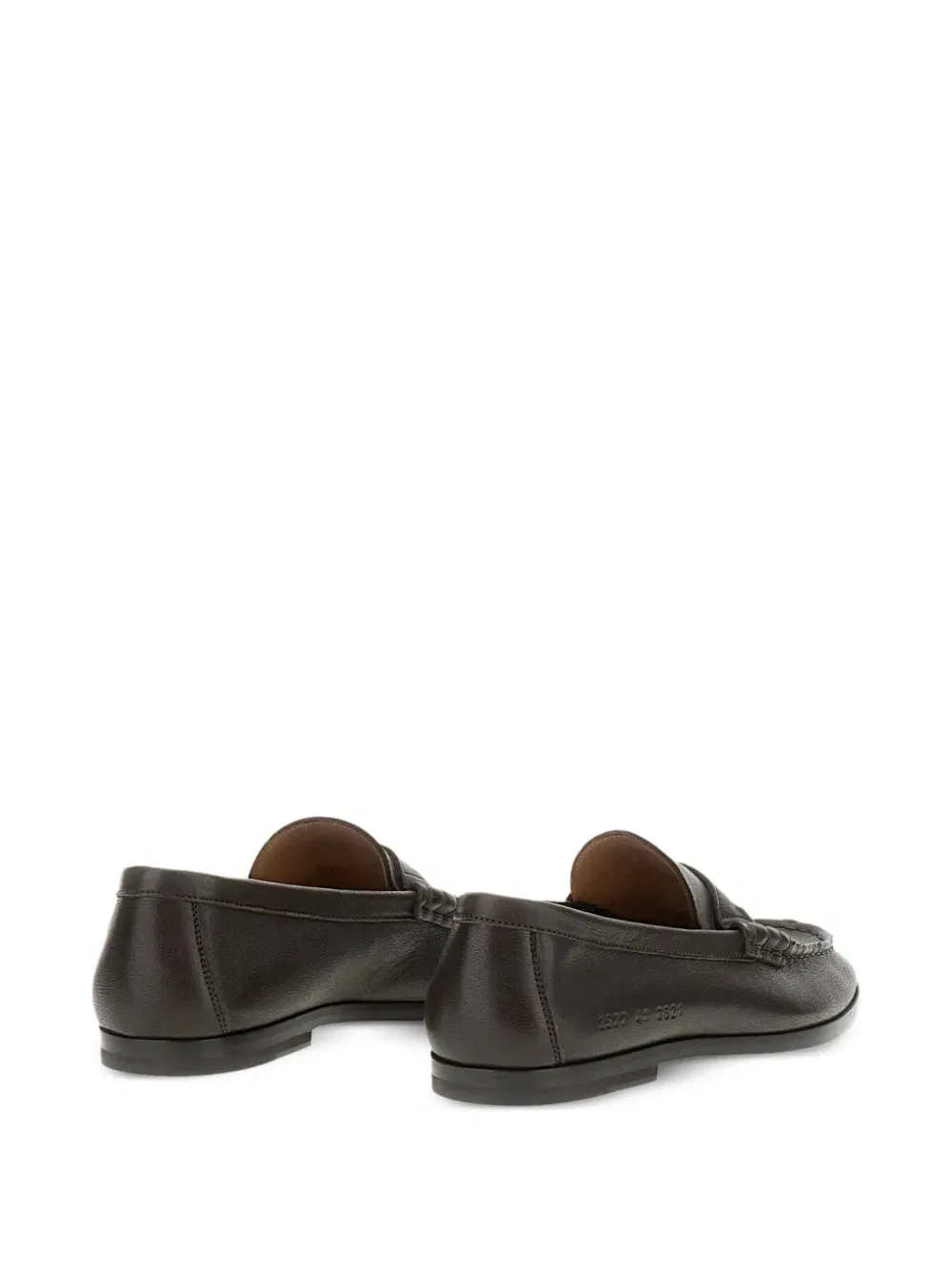 Лоферы с одной лямкой Common Projects, коричневый — фото 3