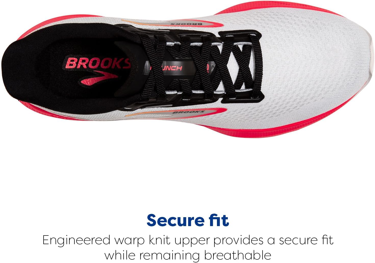 Мужские нейтральные беговые кроссовки Brooks Launch 10, черный/синий — фото 4
