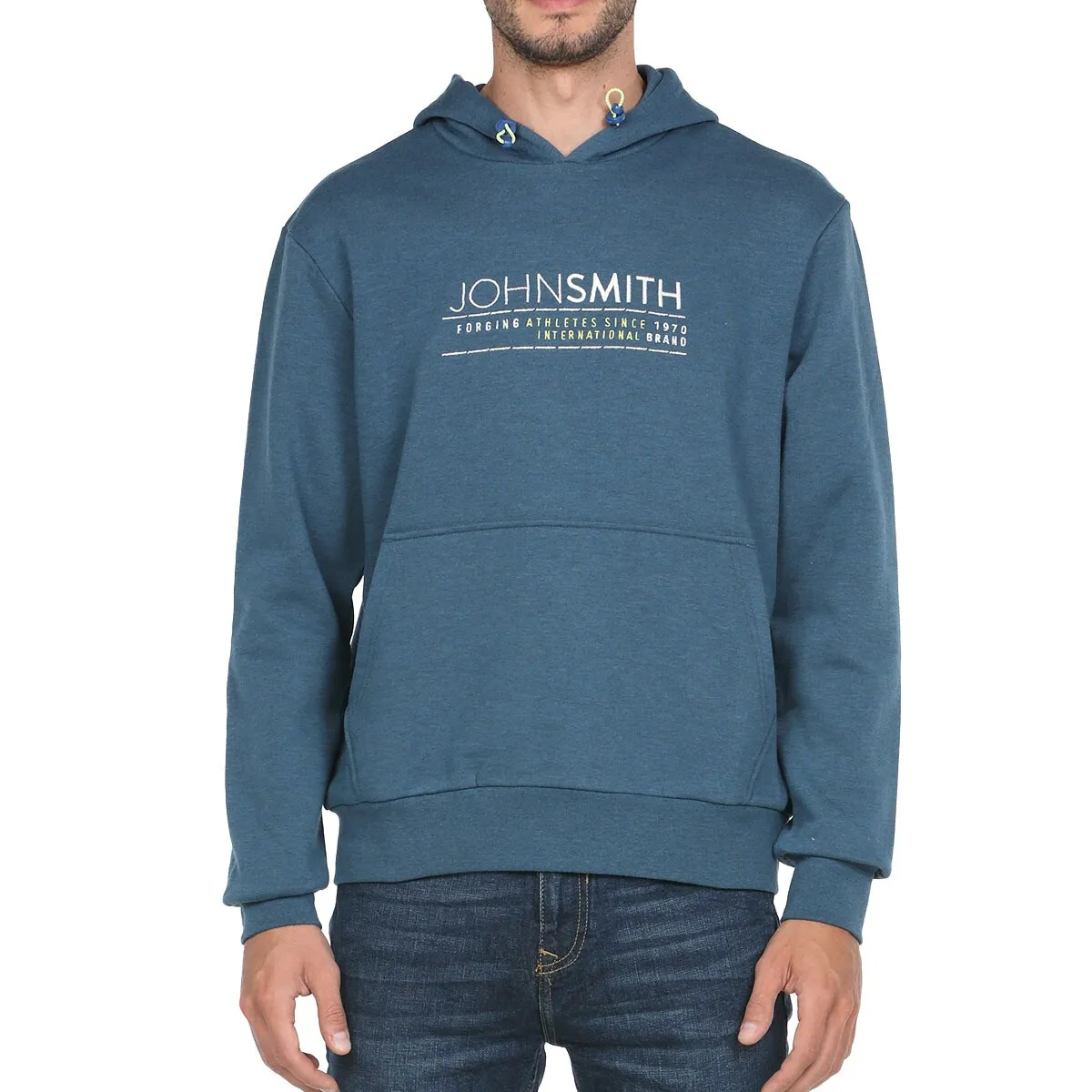 

Fisgo John Smith мужской свитшот, цвет Azul denim