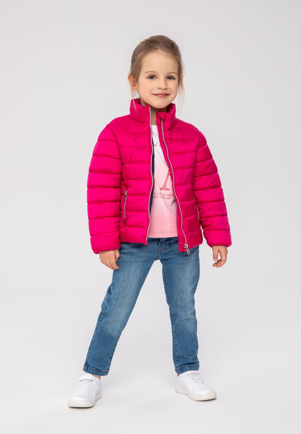 

Куртка Minoti Steppjacke 14coat 11, розовый
