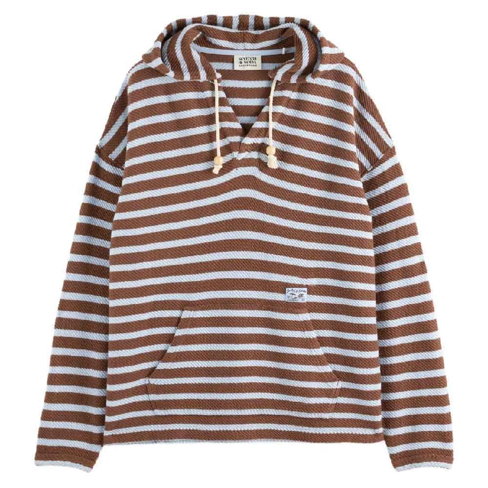 

Худи Scotch & Soda 180477 Loose Fit, коричневый