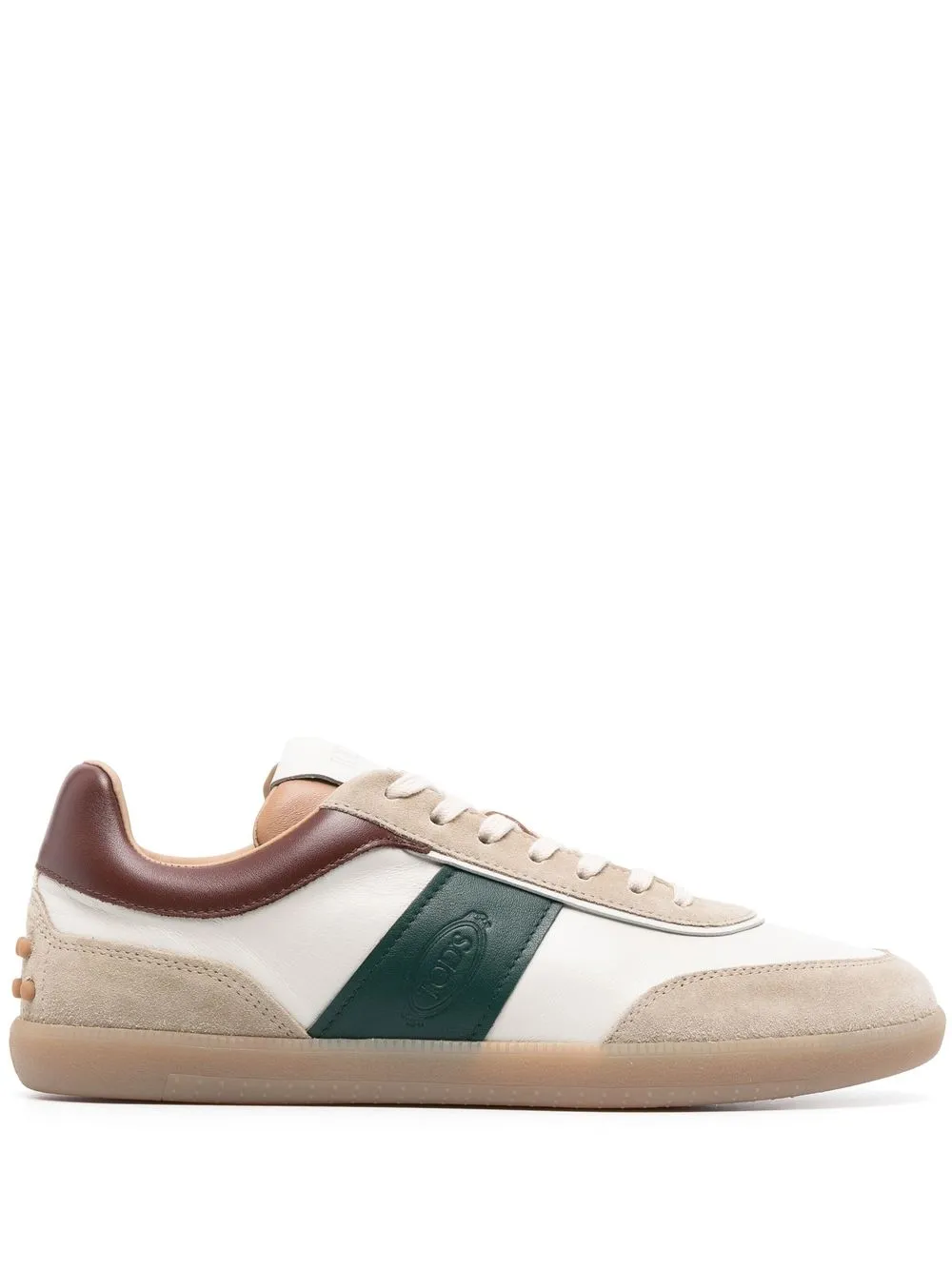 

Кеды со вставками TOD'S, нейтральный