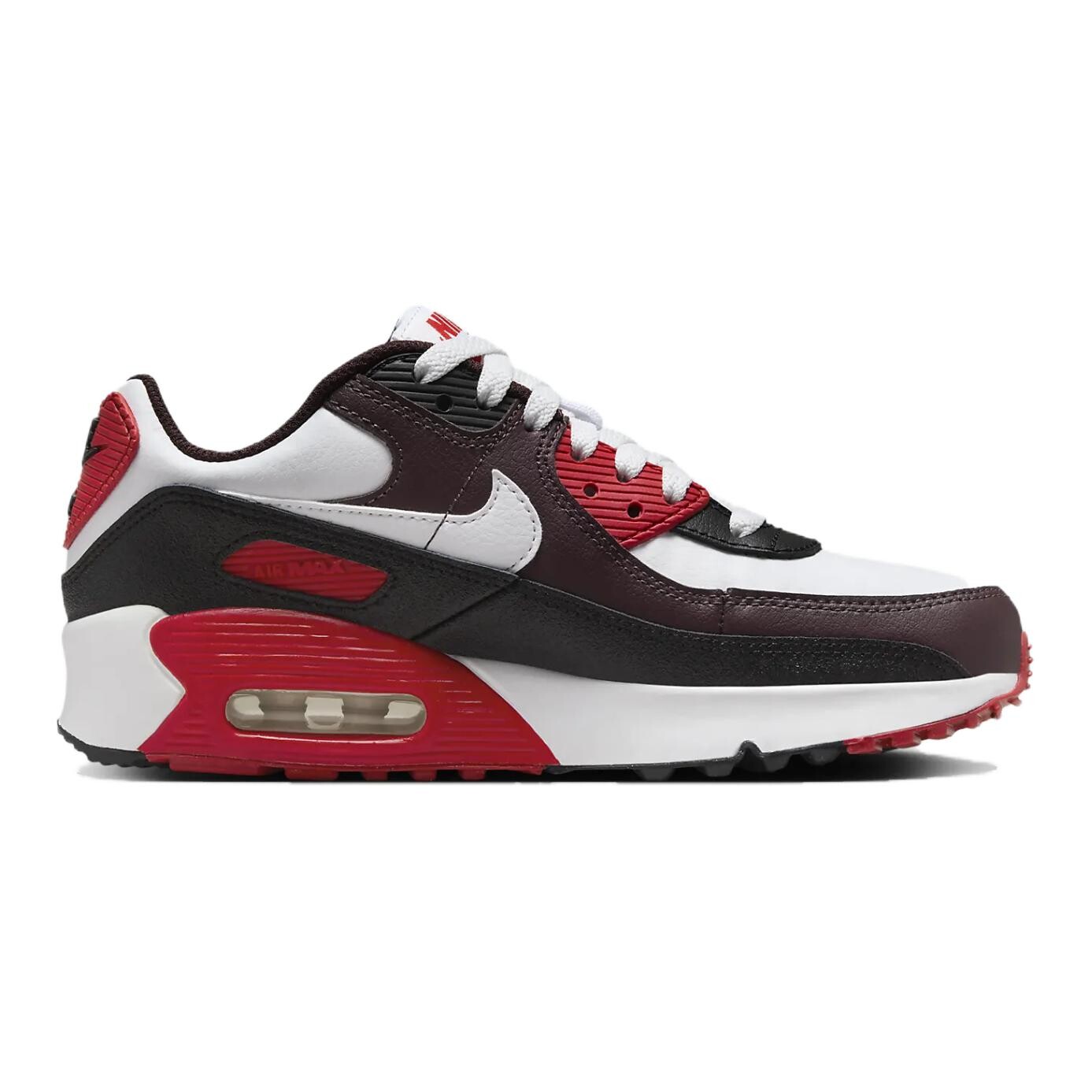 Кроссовки Air Max 90 Kids Kids Low-top Белый/Черный/Красный Nike, черный/белый/красный — фото 2