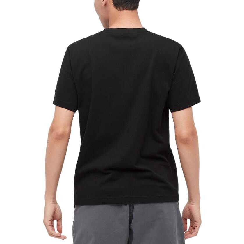 UNIQLO Футболка унисекс, цвет Black — фото 3