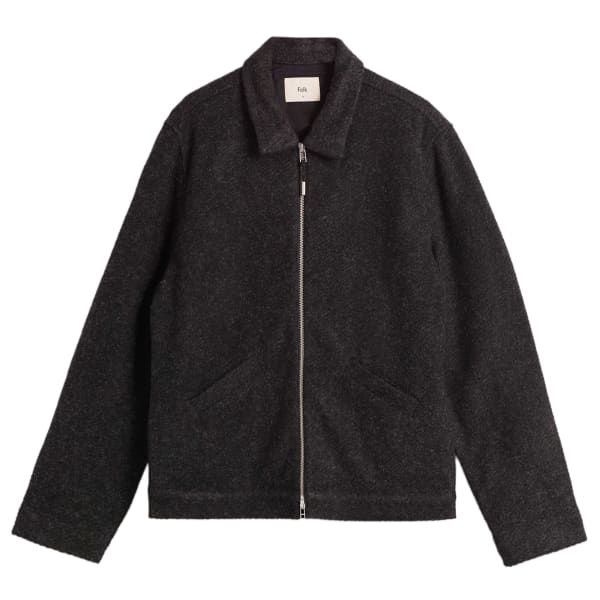 

Сигнальная куртка Folk, Charcoal Wool Twill