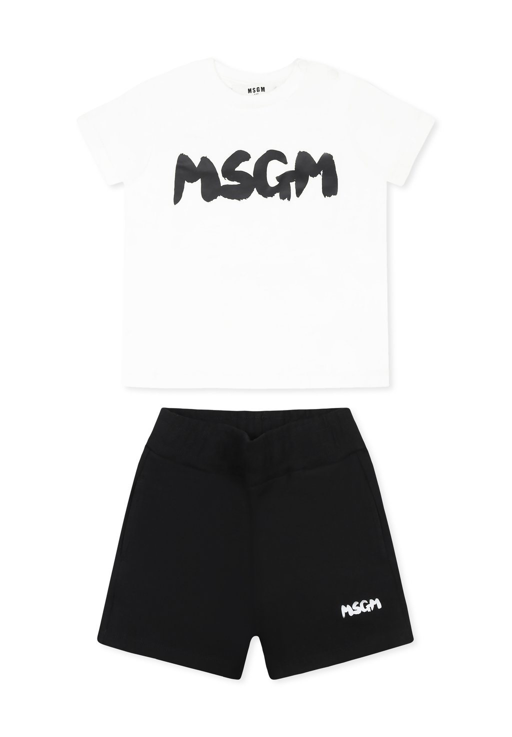 

Футболка с принтом COMPLETI SPORTIVI MSGM, черный