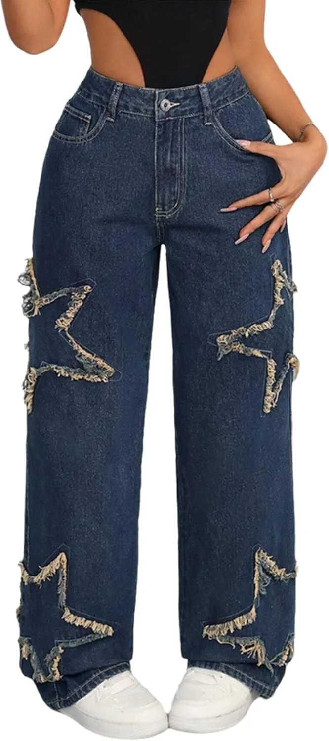 

Женские джинсы с высокой талией и широкими штанинами cffvdiz