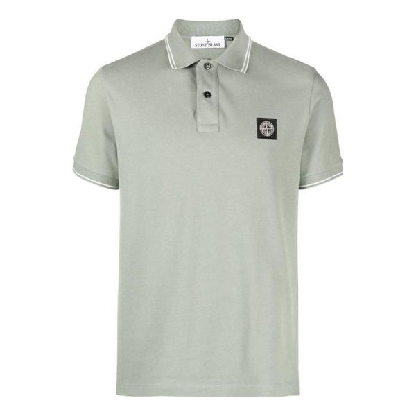

Футболка polo shirt 'light green' Stone Island, зеленый