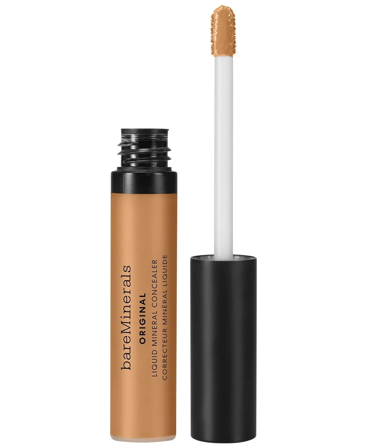 bareMinerals Оригинальный жидкий минеральный консилер - Корректор цвета для лица и области под глазами - Осветляет темные круги и покраснения 5,9 мл, (AM) Tan 4N