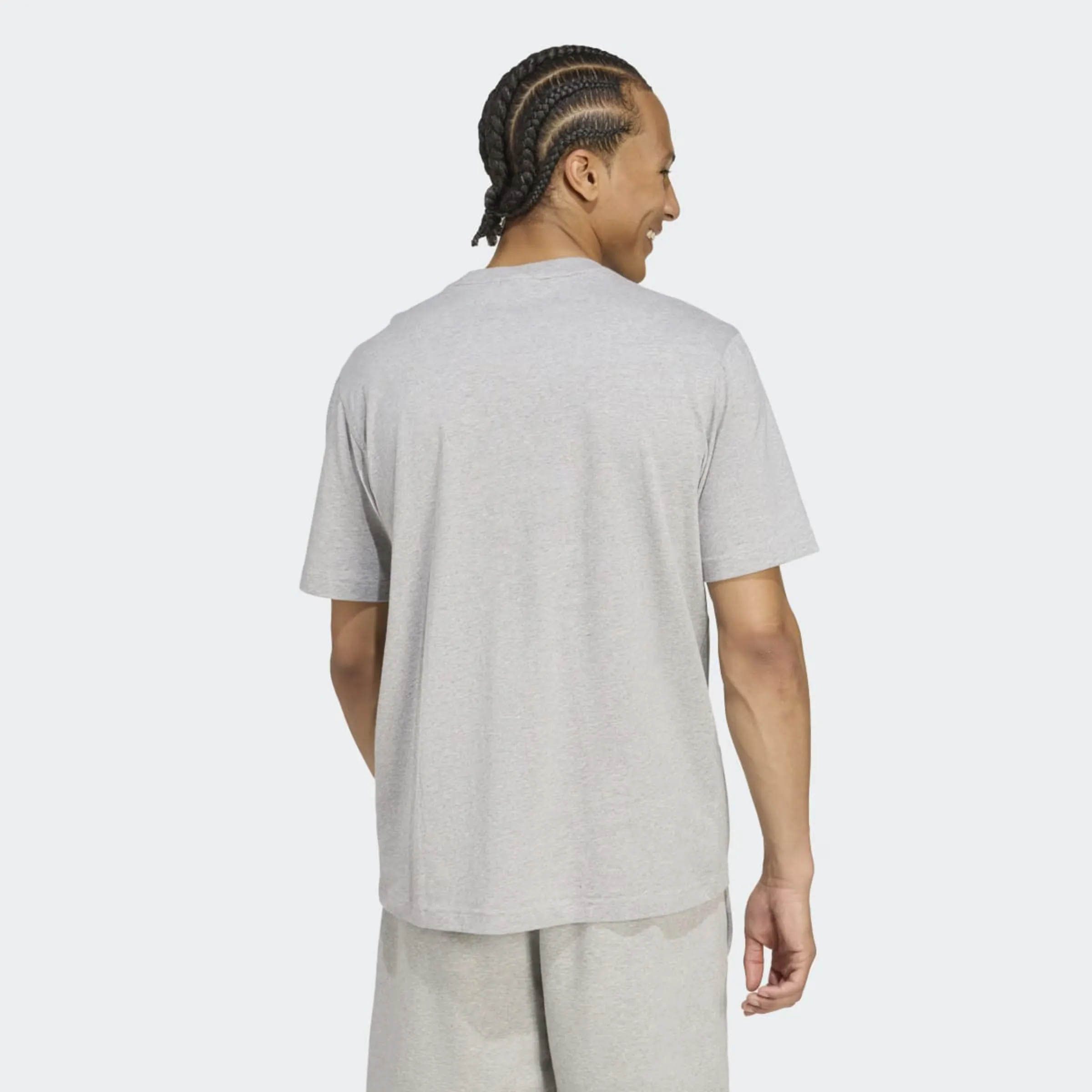 Футболка мужская Trefoil Essentials adidas Originals, серый — фото 2