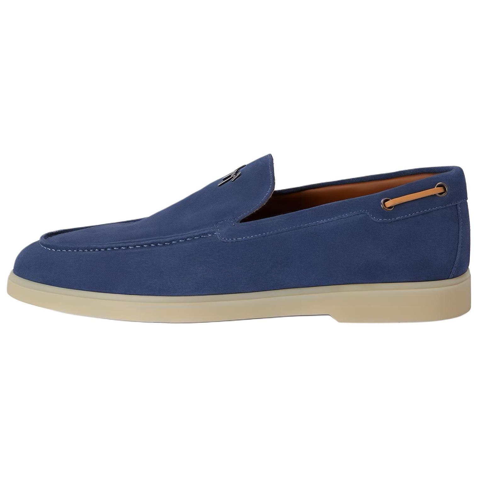 

Мужские синие лодочные Giuseppe Zanotti