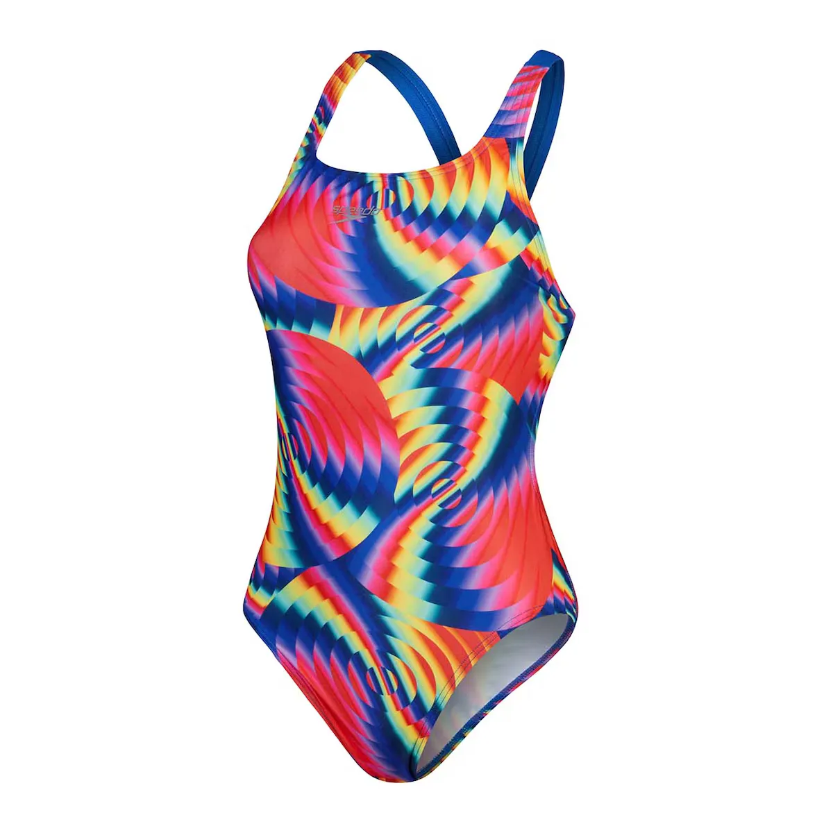 

Женский купальник Speedo Allover Digital Leaderback, красный