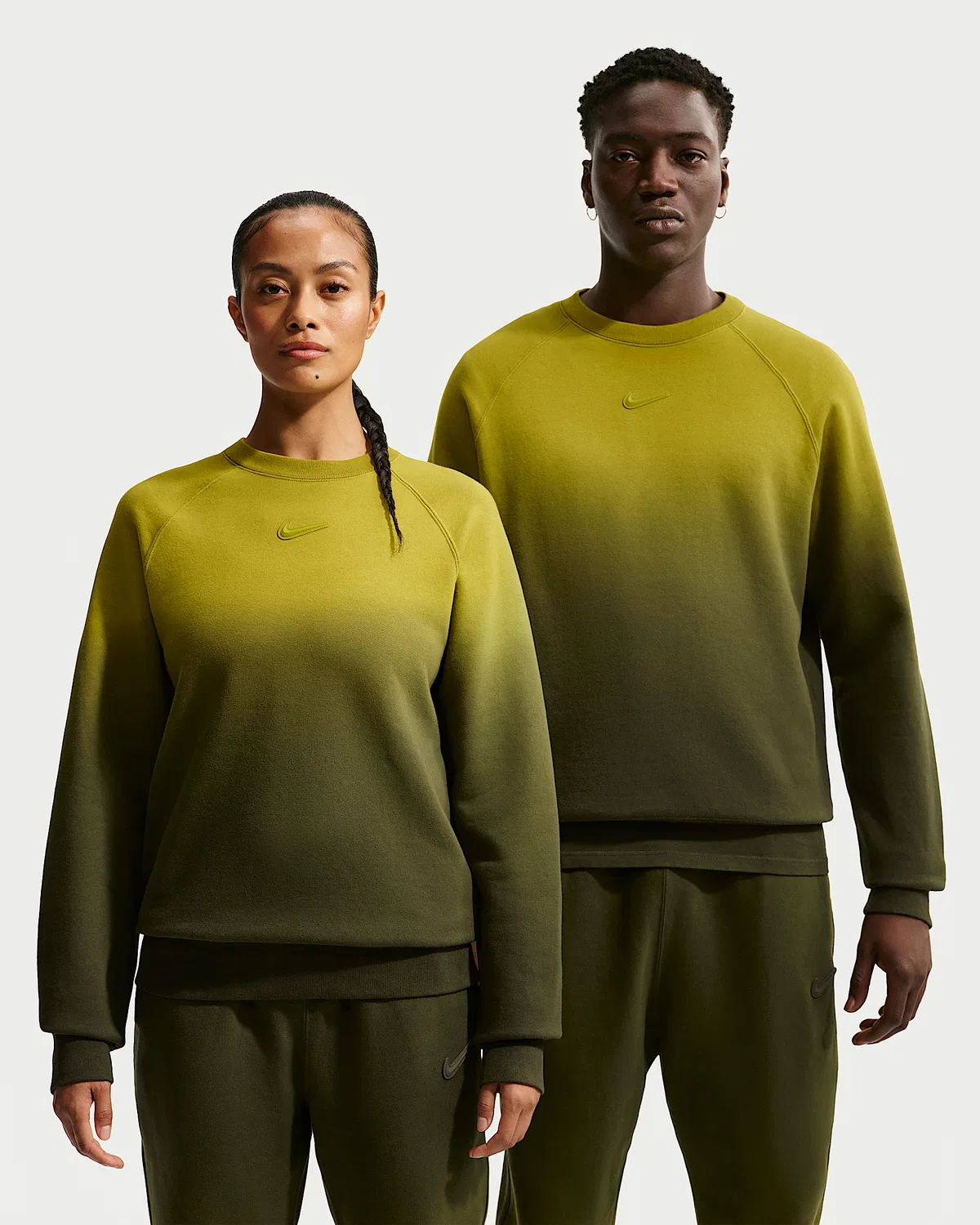 Мужское флисовое поло NOCTA CS Crew, Moss/Medium Olive/Moss