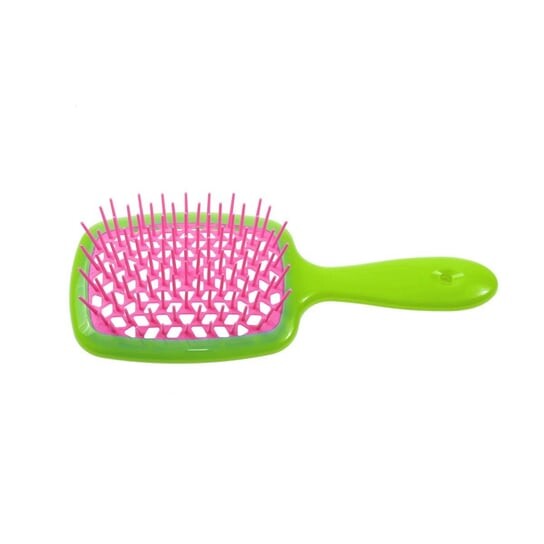 Щетка для расчесывания Janeke Superbrush, зеленая — фуксия 86SP226 VER-FUX, Inna marka — фото 3