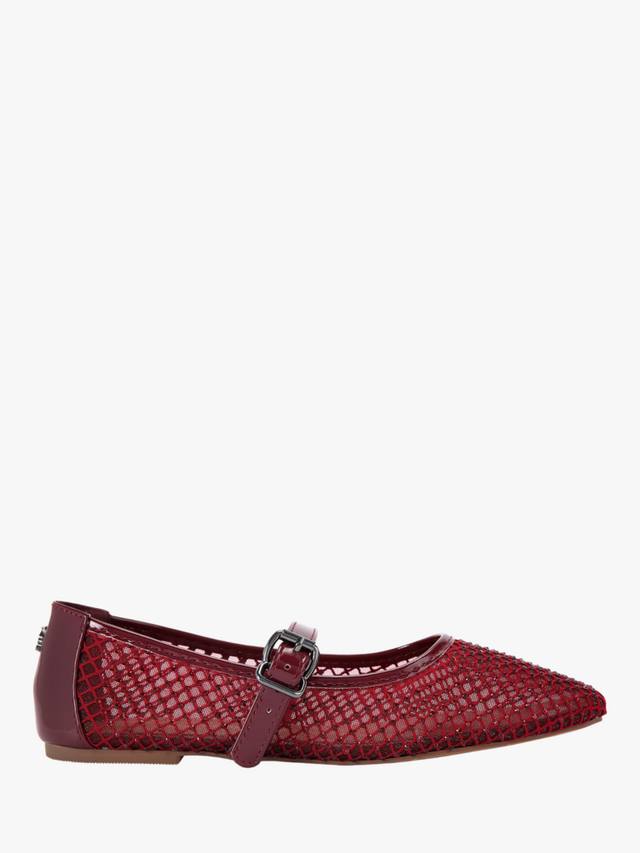 Туфли-балетки Nina Mesh Ballerina Kurt Geiger London, Red Wine