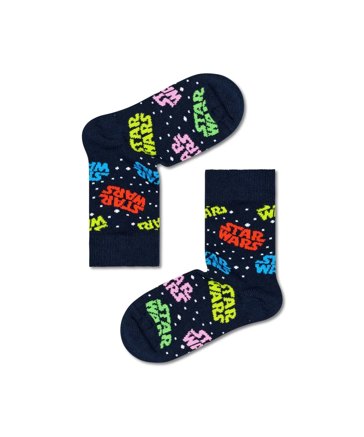 Детские носки с принтом Limited kids sock Happy Socks × Star Wars ARCHIVER, Navy