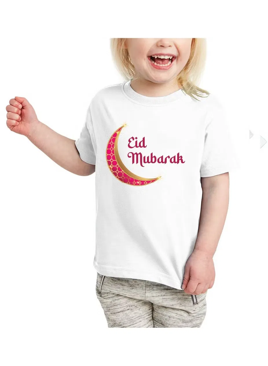 Футболка с принтом Eid Mubarak Printshop4Me, дизайн 4