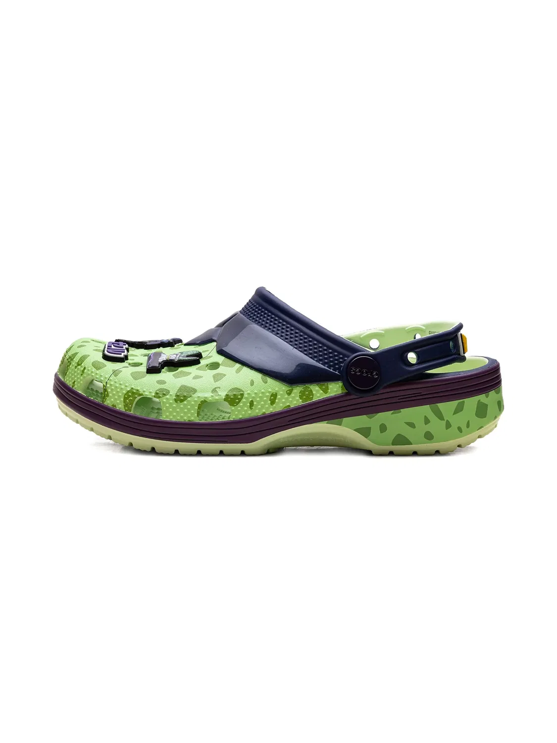 Кроксы DBZ Cell Green/White Crocs, зеленый