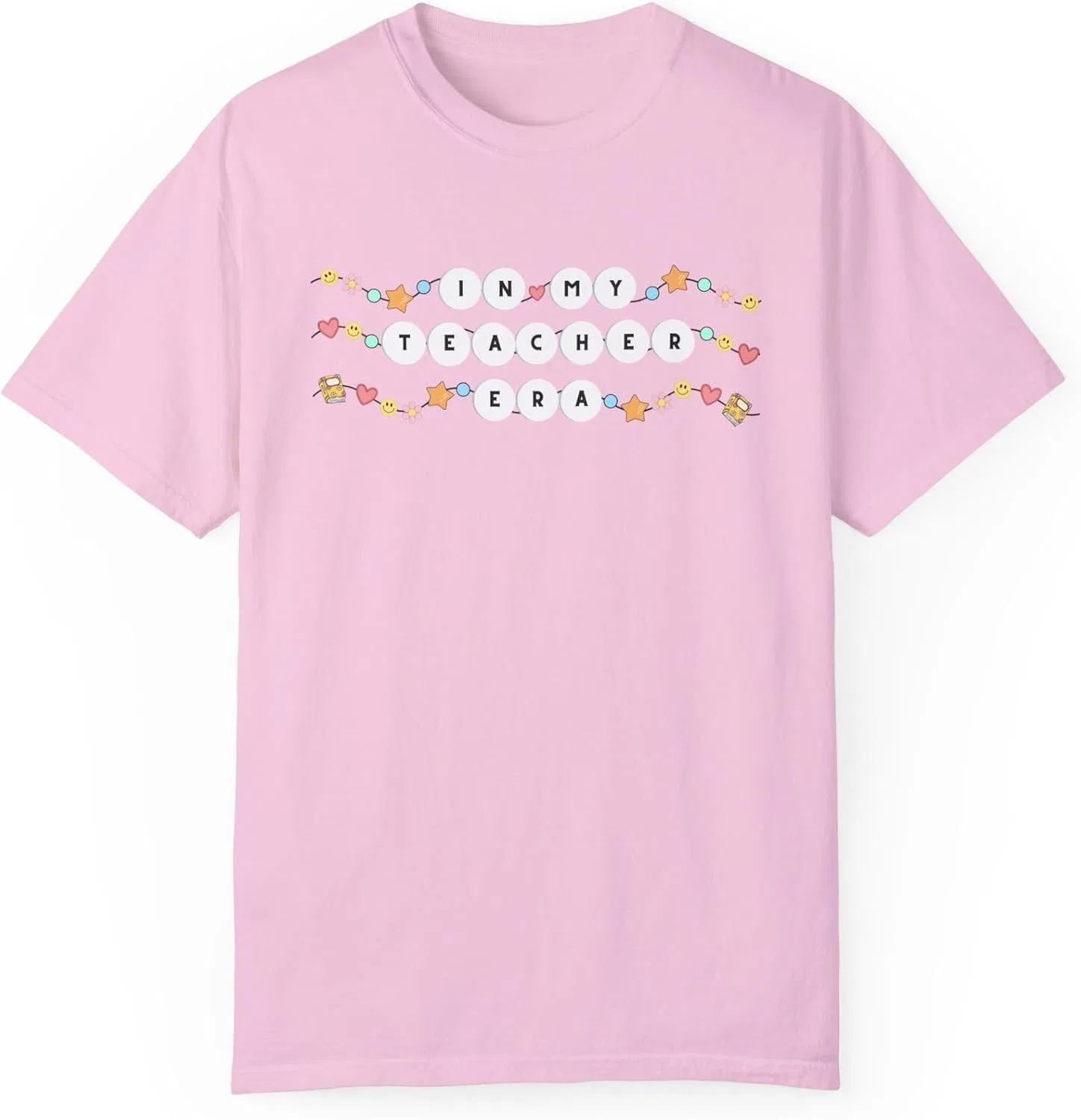 Женская футболка с принтом браслетов дружбы Comfort Colors, Blossom