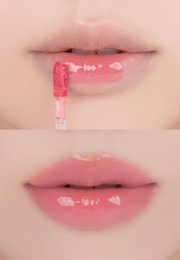 Глянцевый тинт для губ The Juicy Lasting Tint Rom&Nd, Peach Peach Me, 3.5 г, цвет peach peach me — фото 2