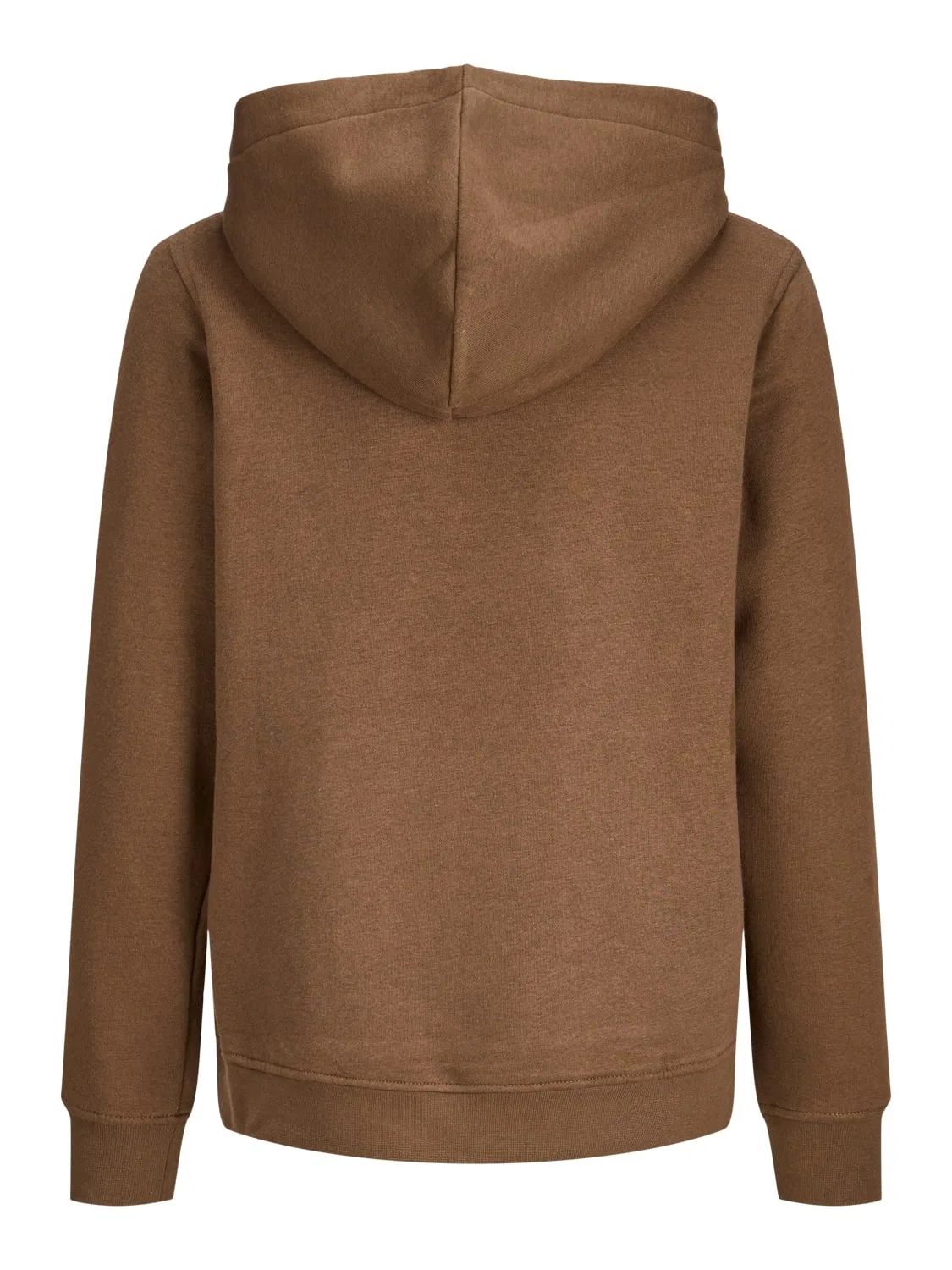 Худи с капюшоном JJESOHO SWEAT HOOD JNR Jack & Jones Junior, коричневый — фото 3