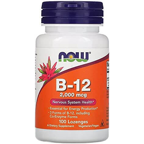 

Витамин B-12 Now Foods, 100 пастилок
